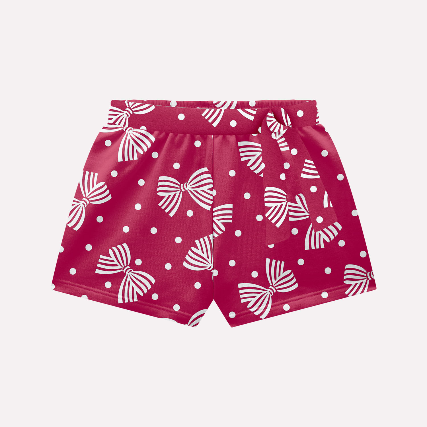 Short Infantil Menina Laços Kyly