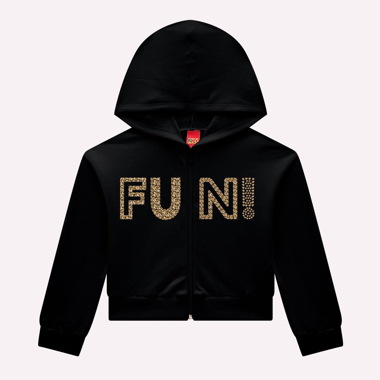 Jaqueta Infantil Menina Lettering Kyly