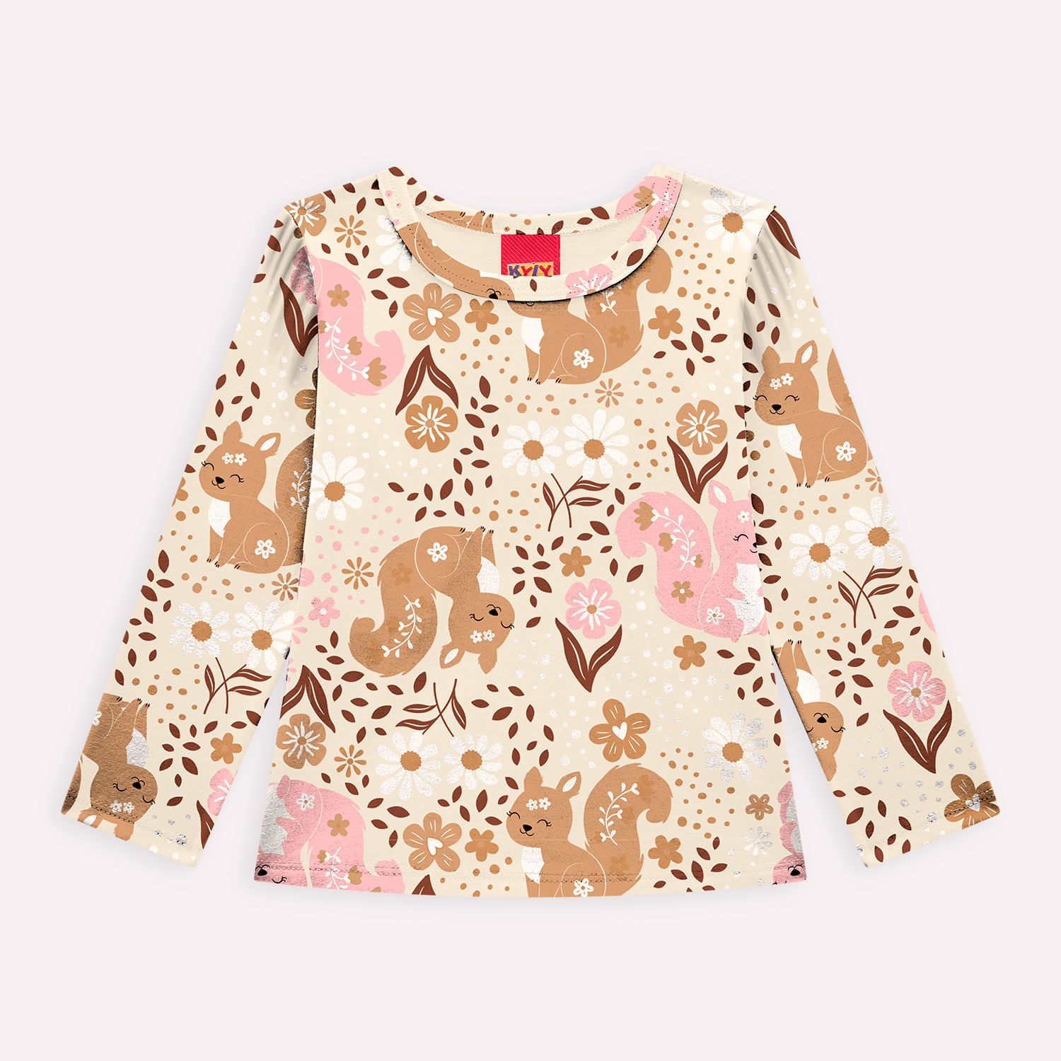 Blusa Infantil Menina Bichinhos Kyly