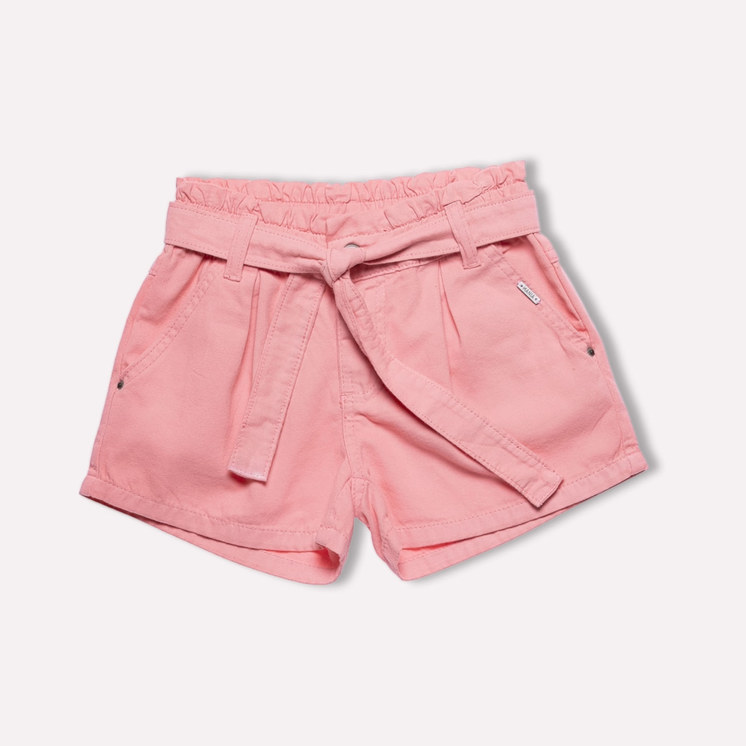 Short Infantil Menina com Amarração Mania Kids