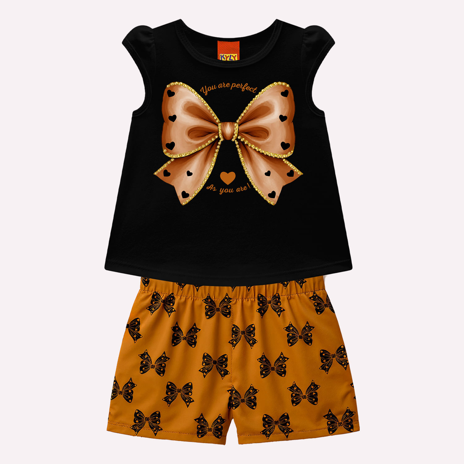 Conjunto Infantil Menina Laços Kyly