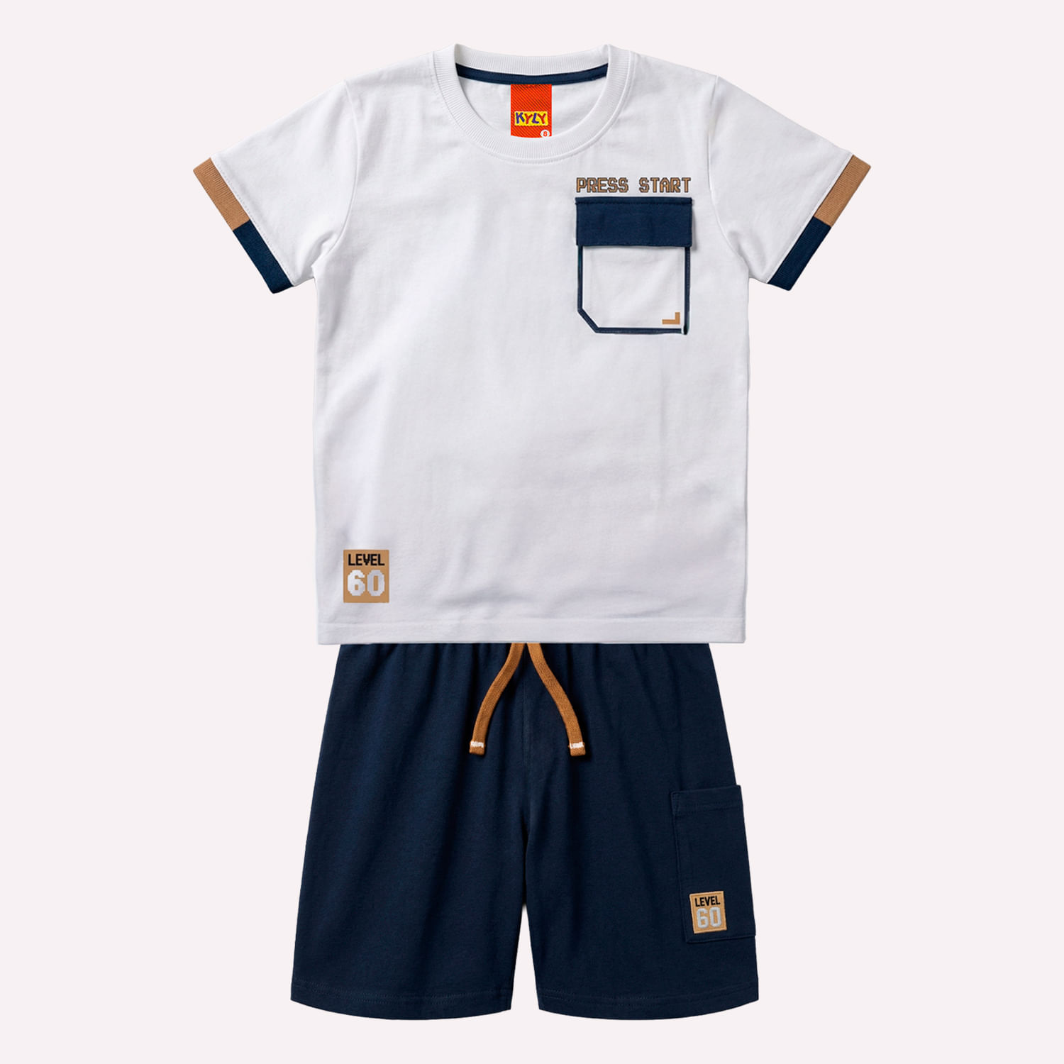 Conjunto Infantil Menino Lettering Kyly