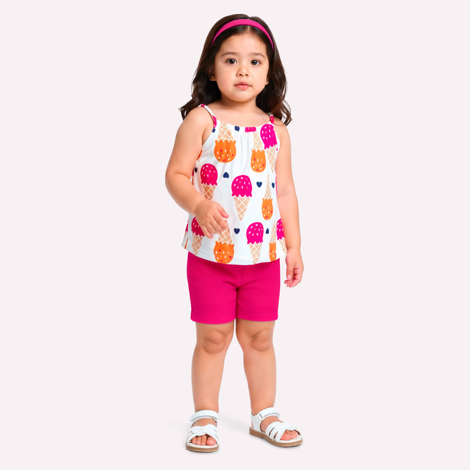 Conjunto Infantil Menina Estampado Kyly