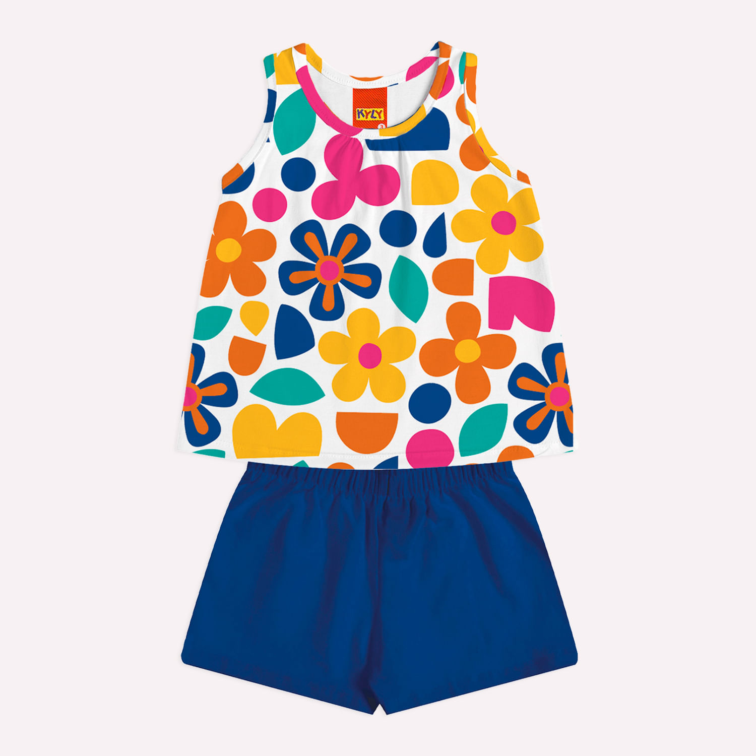Conjunto Infantil Menina Estampado Kyly