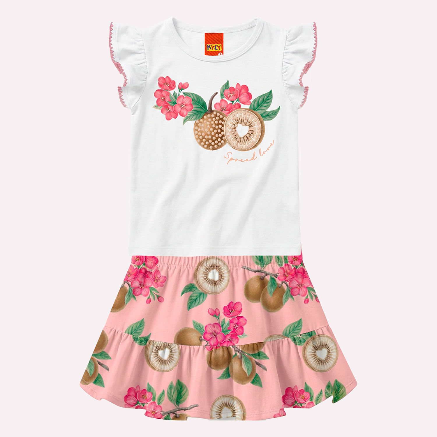 Conjunto Infantil Menina com Strass Kyly